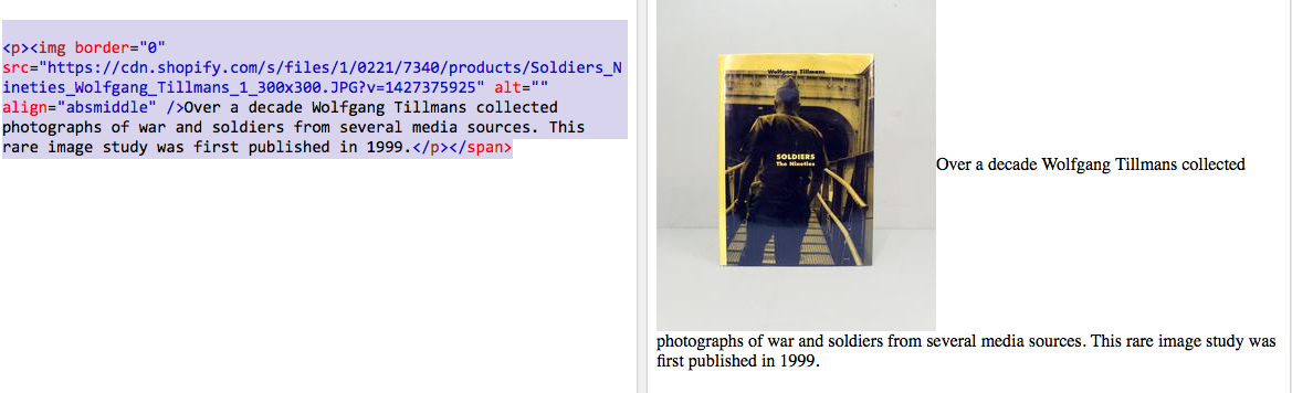 comment mettre un texte a droite d une image en html